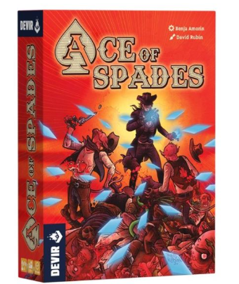 Caja de Ace of Spades, juego de cartas de Devir para 1-2 jugadores