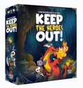 Caja de Keep the Heroes Out!, juego de mesa de Delirium Games para 1-4 jugadores